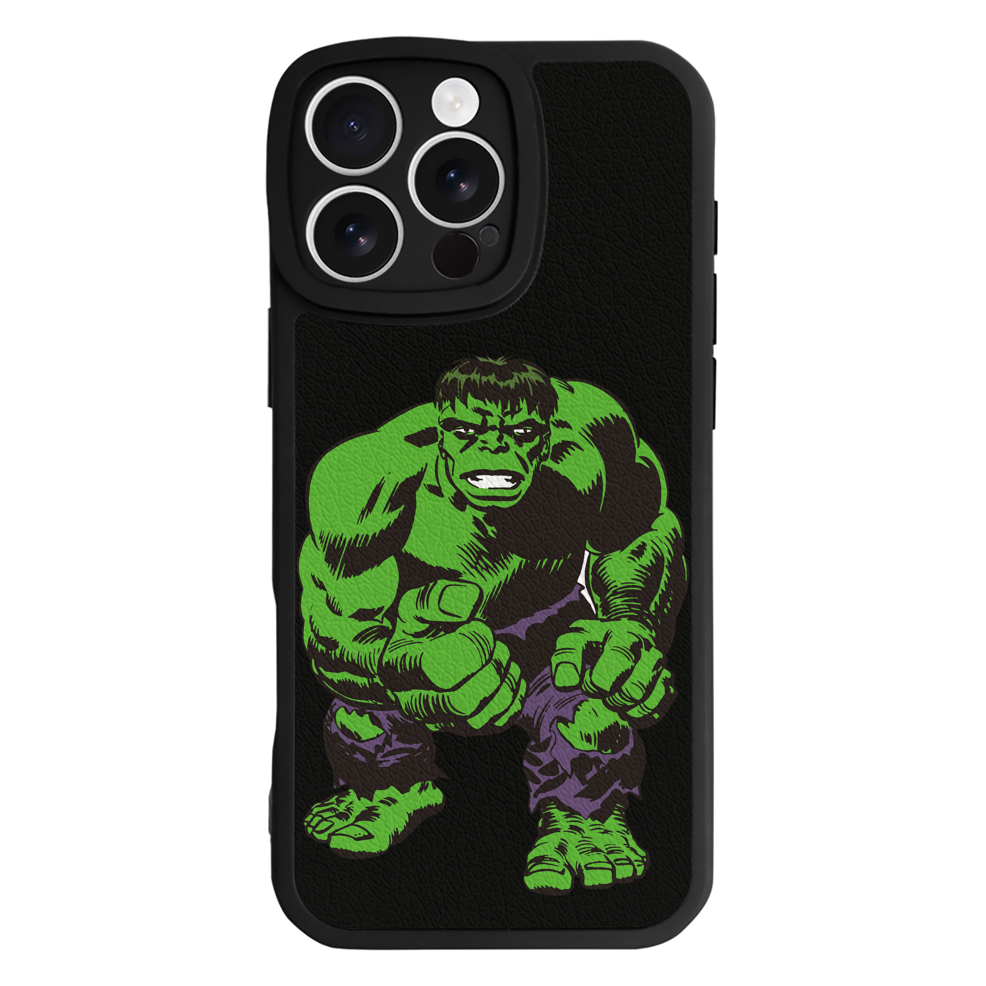 （画像用） アベンジャーズ The Avengers 【iPhone 16シリーズ対応】シリコンスマホケース（レザー調） 材質：シリコン